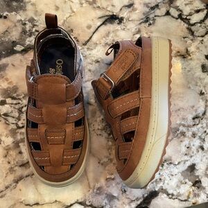 OshKosh B'gosh Tan Toddler Sandals